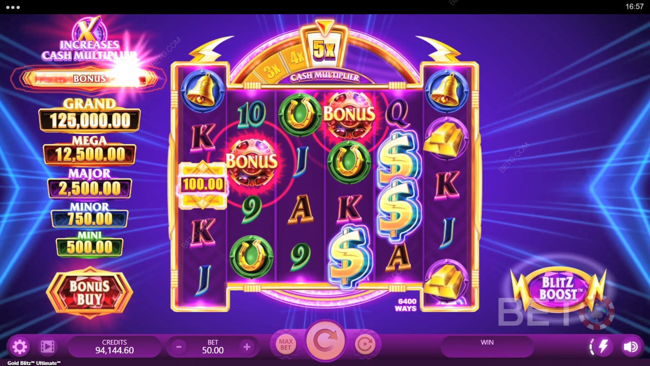 Perguntas sobre bónus do Gold Blitz com destaque para Free Spins e símbolos Bonus