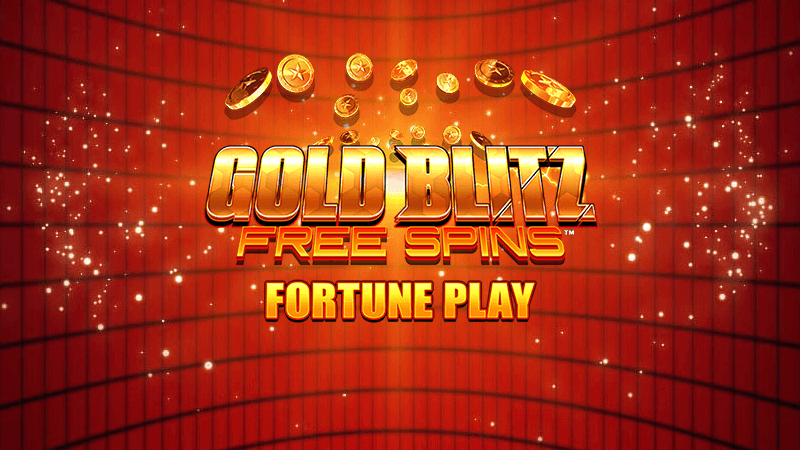 Ecrã de jogabilidade dos Gold Blitz free spins com multiplicadores wild e símbolos dourados em destaque