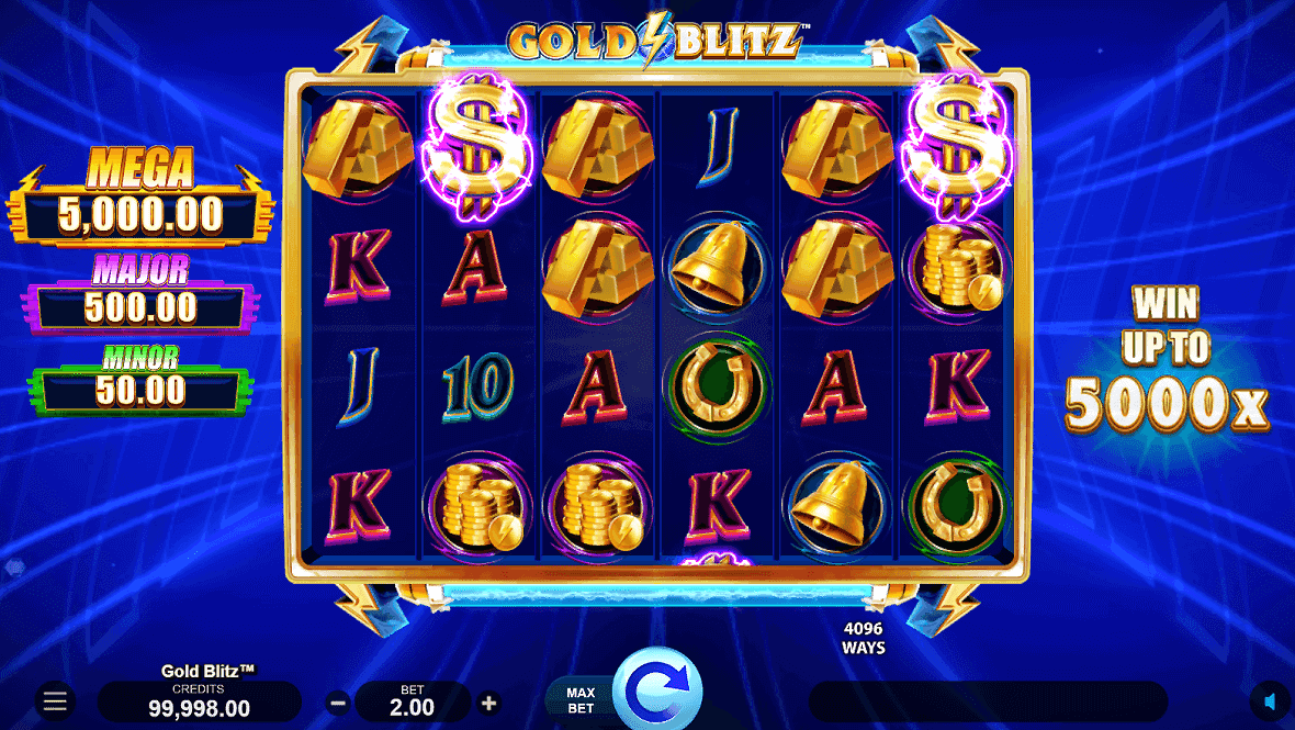 Caça-níqueis semelhante ao Gold Blitz: Book of Dead